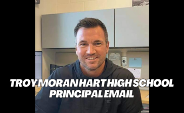 Troy Moran hart high school principal email